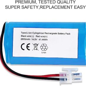 14.8v 2800Mah rechargeable Lithium ion battery